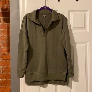 Aerie Quarter Zip Sweatshirt